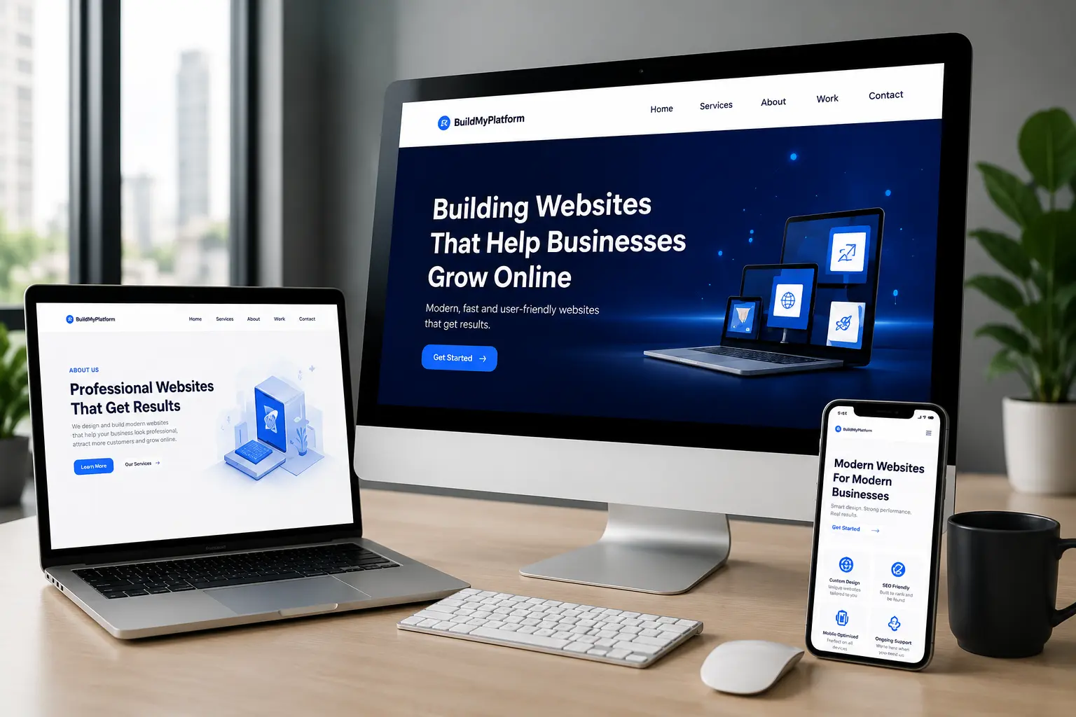 Small business web design